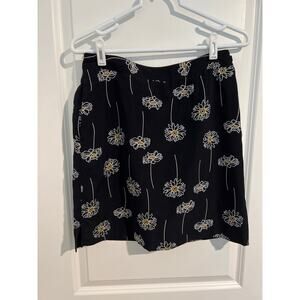 EP Pro Floral Skort – Size 10 – Black